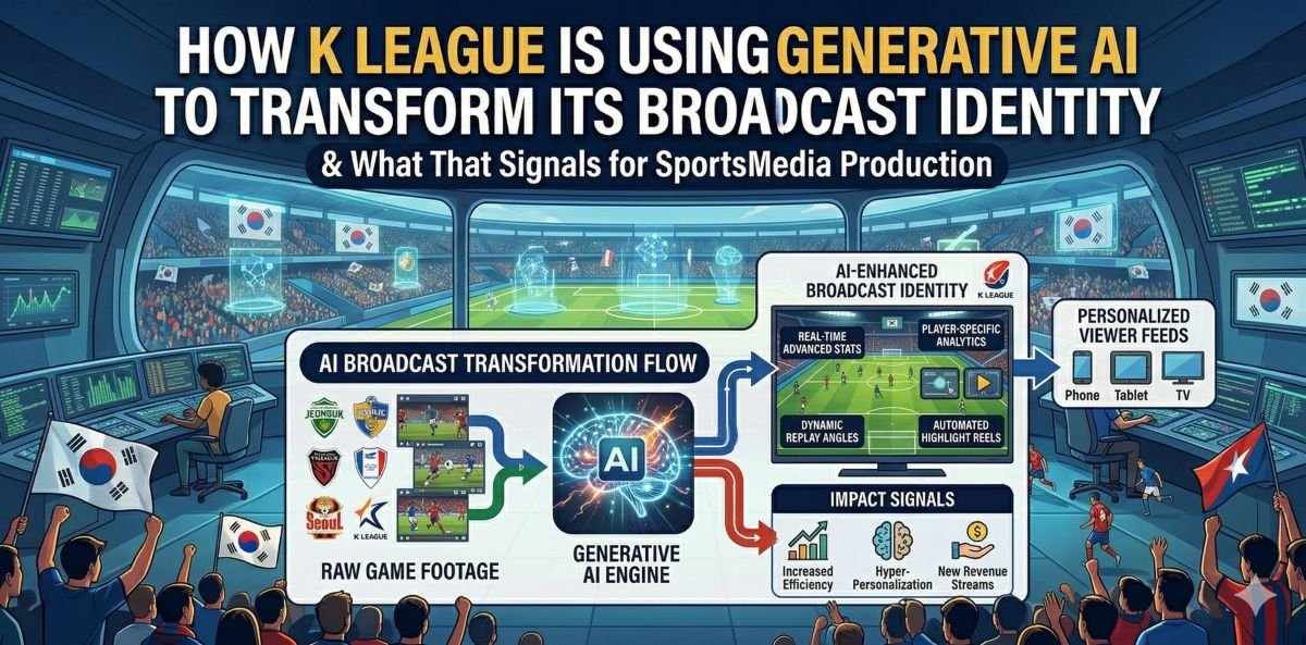 How K League Is Using Generative AI to Transform Its Broadcast Identity — and What That Signals for Sports Media Production