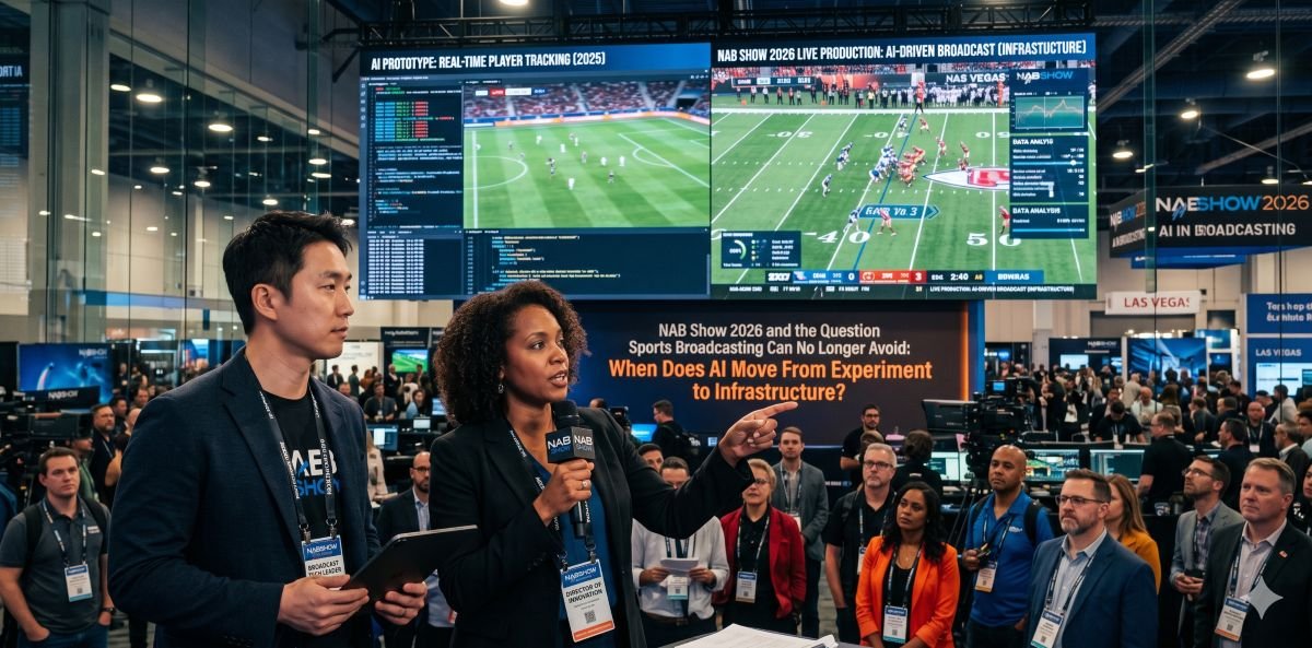 NAB Show 2026 and the Question Sports Broadcasting Can No Longer Avoid When Does AI Move From Experiment to Infrastructure