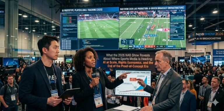 What the 2026 NAB Show Reveals About Where Sports Media Is Heading AI at Scale, Rights Economics, and the End of the Proof-of-Concept Era